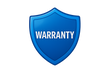 blue shield emoji used for warranty