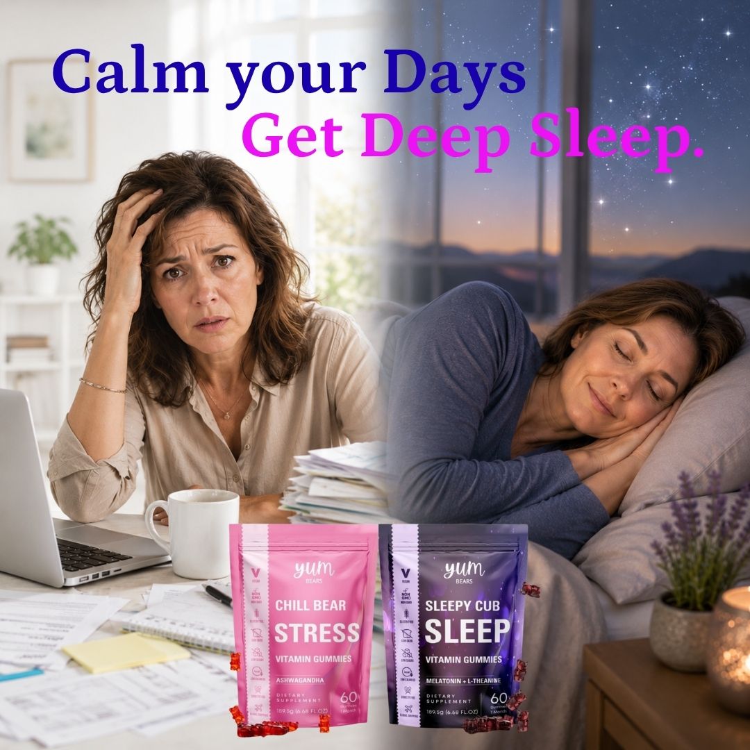 SLEEP & CALM - 2 Pk Bundle. - YUMBears.com