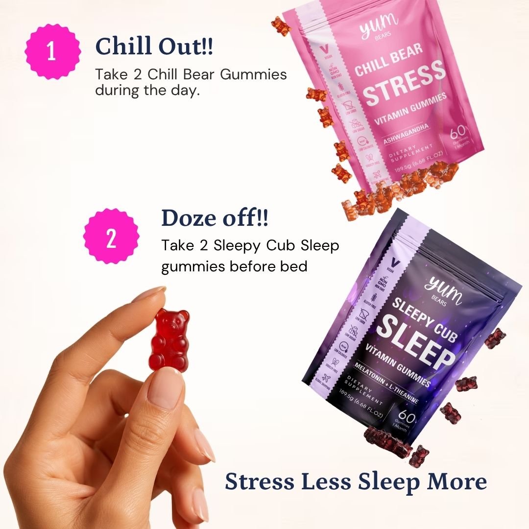 SLEEP & CALM - 2 Pk Bundle. - YUMBears.com